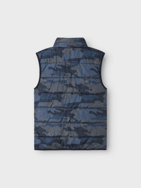 Μπουφάν Αμάνικο Blue Camo Name It - Image 2